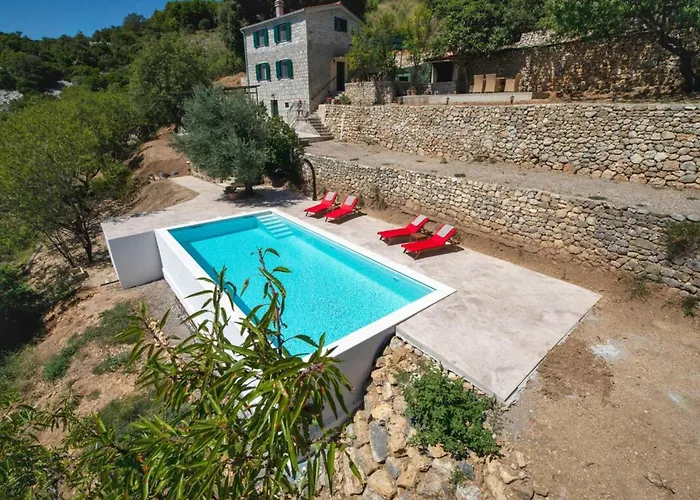 Feriehus Stone House Bay View - Kastel Luksic Kaštela